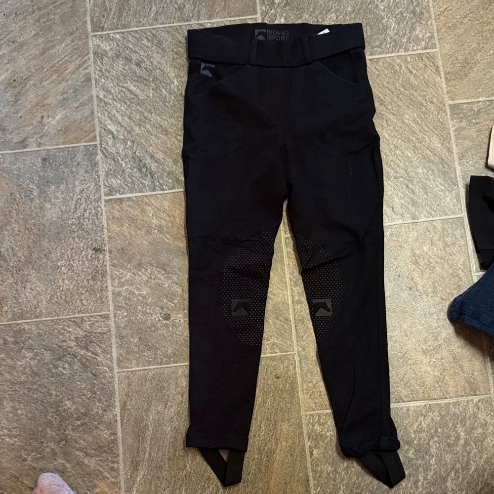 Kids Black Leggings